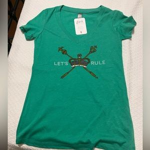 NWT Two Sprouts Mardi Gras t-shirt